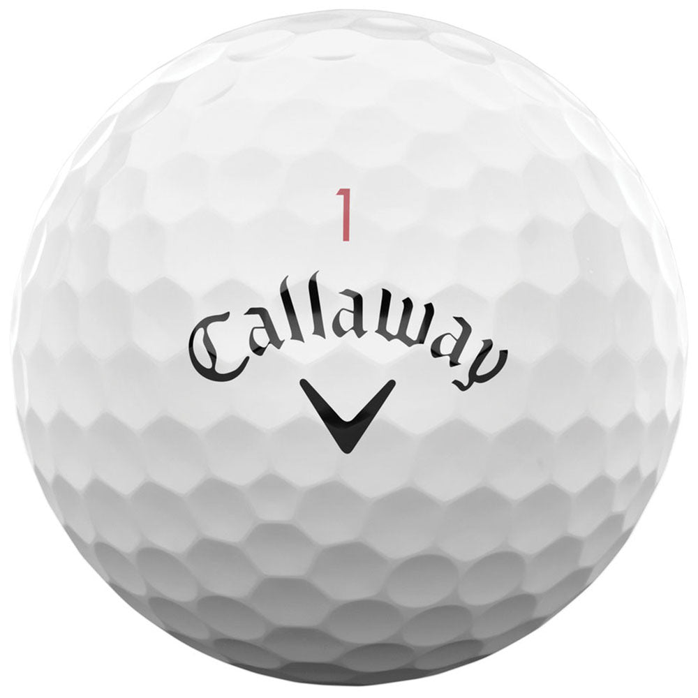 Callaway White Chrome Tour Golf Balls (One Dozen)