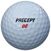 Precept White Power Drive Golf Balls (One Dozen)