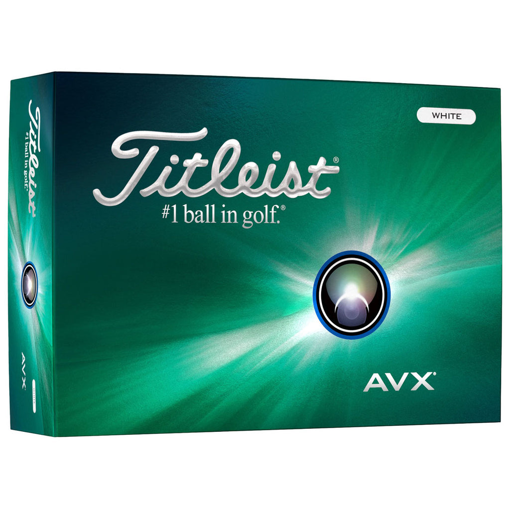 Titleist White AVX Golf Balls (One Dozen)