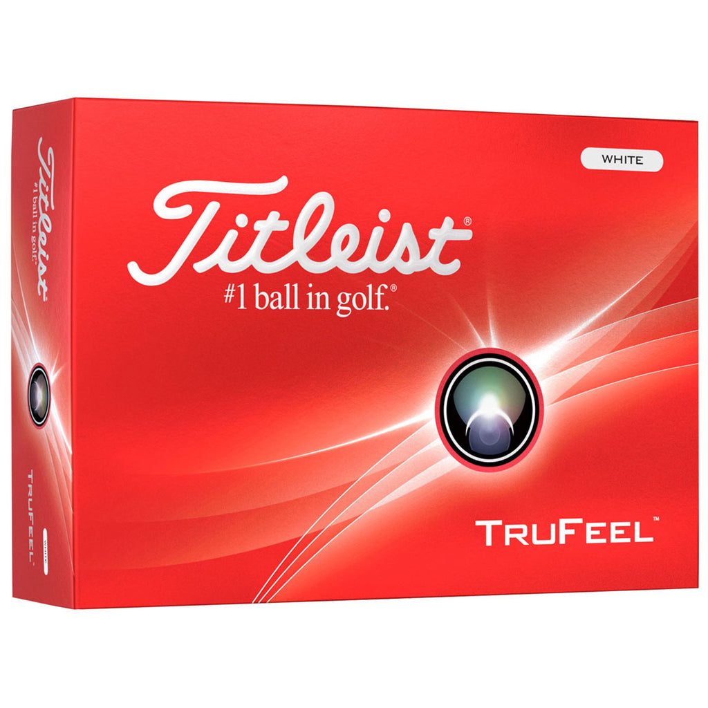 Titleist White TruFeel Golf Balls (One Dozen)