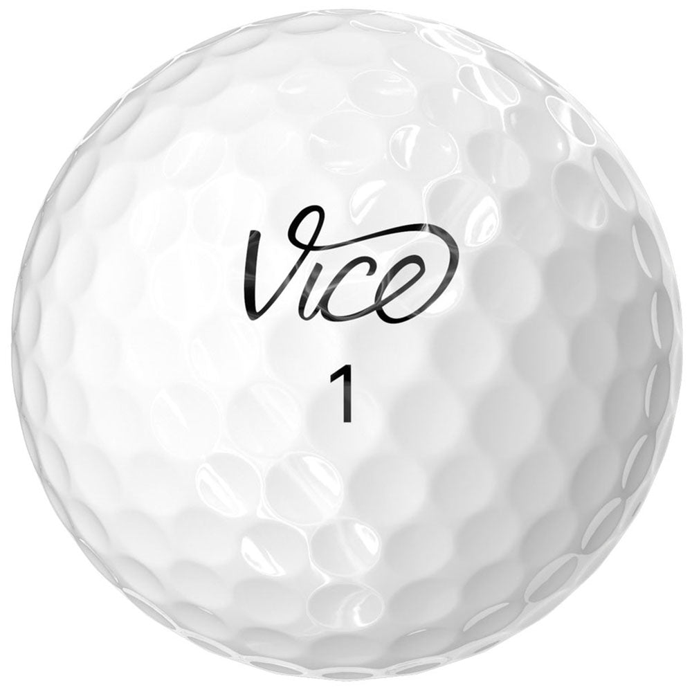 Vice White Drive Golf Balls (One Dozen)