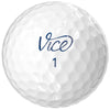 Vice White Tour Golf Balls (One Dozen)