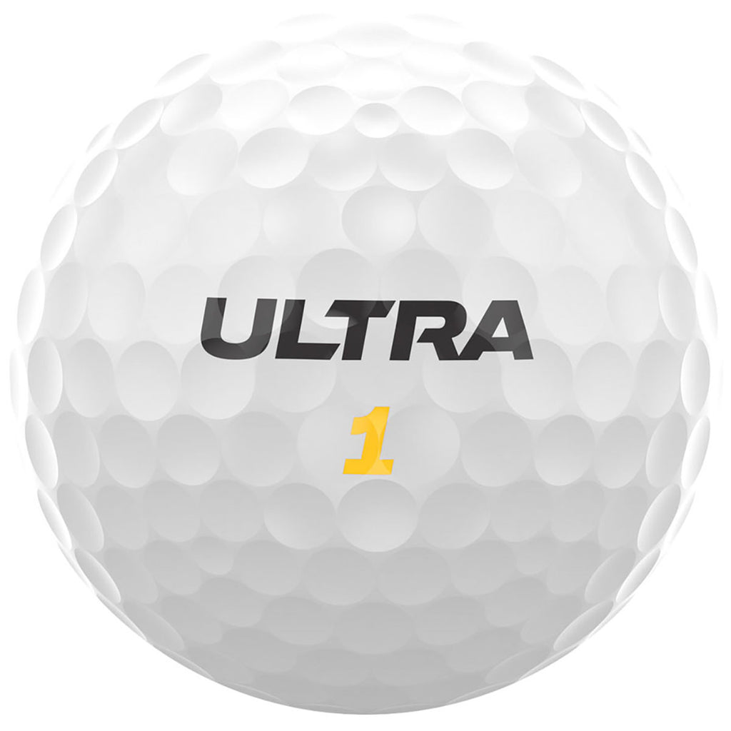 Wilson White Ultra Distance Golf Balls (One Dozen)