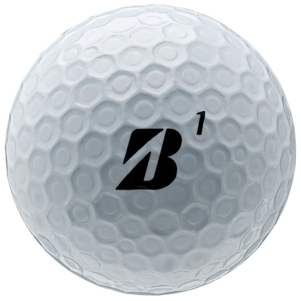 Bridgestone White e12 Straight Golf Balls (One Dozen)