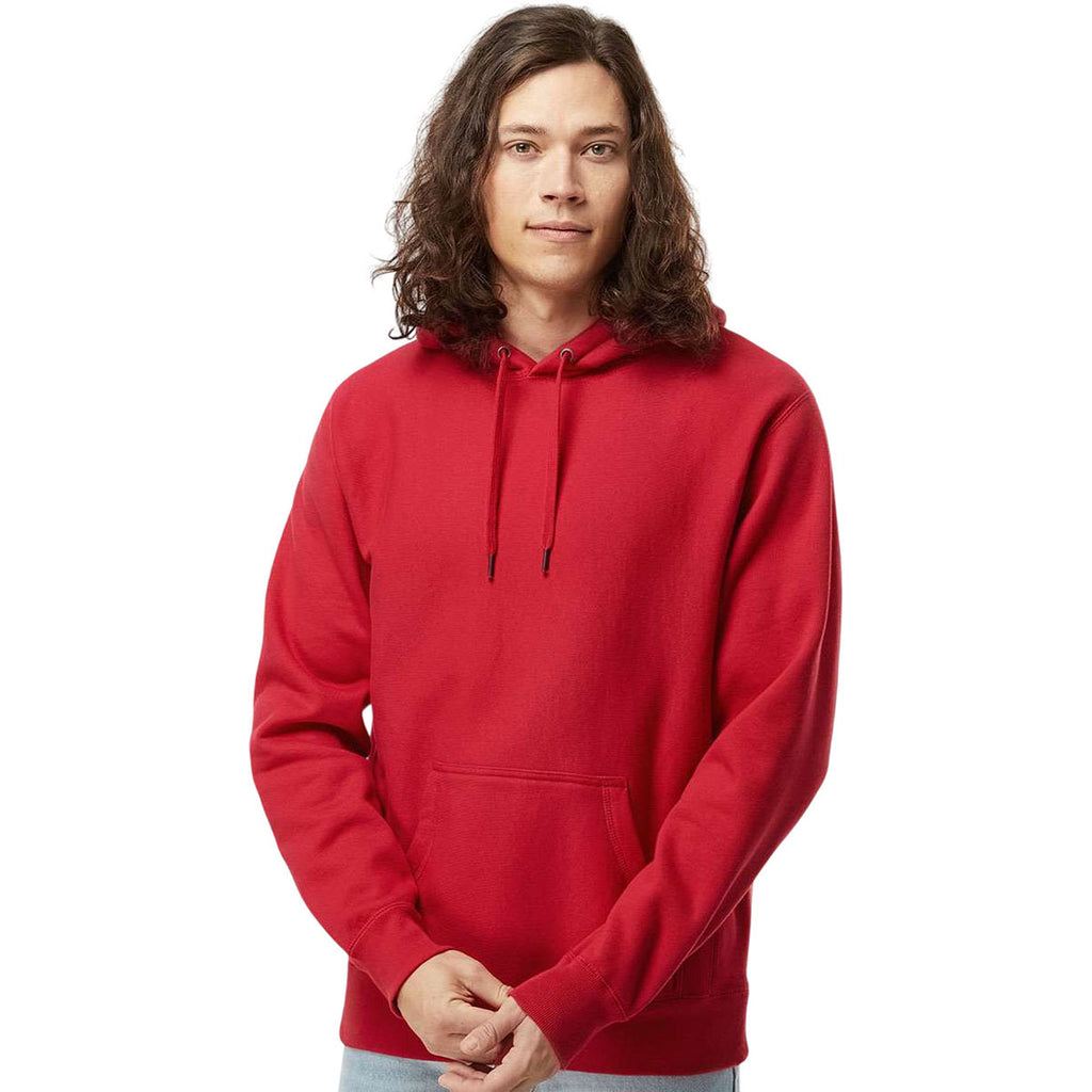 Independent Trading Co. Unisex Red Legend Heavyweight Hoodie