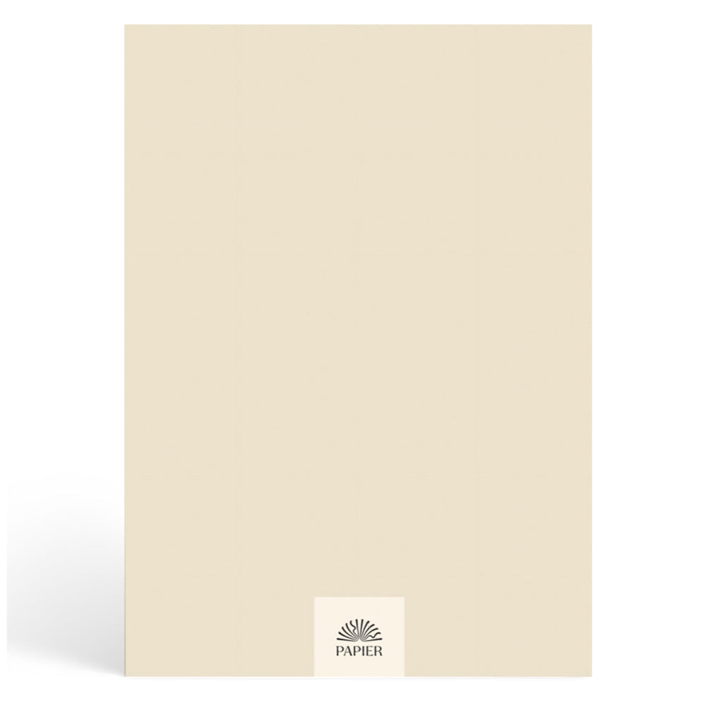 Papier Off White Joy Lined Notebook