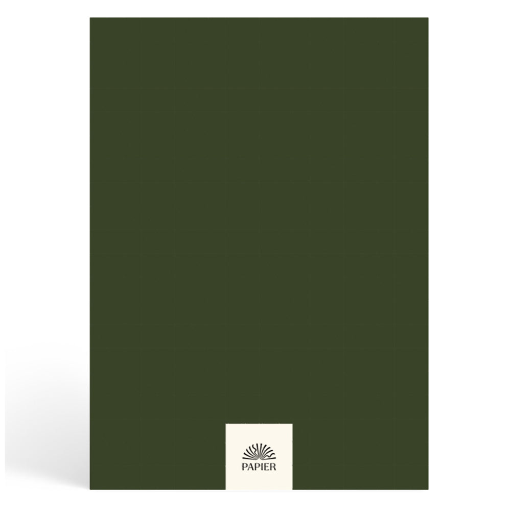 Papier Dark Green Joy Travel Journal