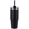 Logomark Black Yesler 30 oz. Double Wall Steel/PP Liner Travel Tumbler