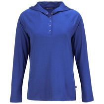 Cutter & Buck Women's Tour Blue Coastline Epic Comfort Eco Recycled Hooded Shirt