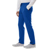 Jaanuu Men's Royal Blue Rhodes Everyday Straight-Leg Scrub Pants