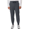 Jaanuu Men's Carbon Grey Osmo 8-Pocket Scrub Jogger