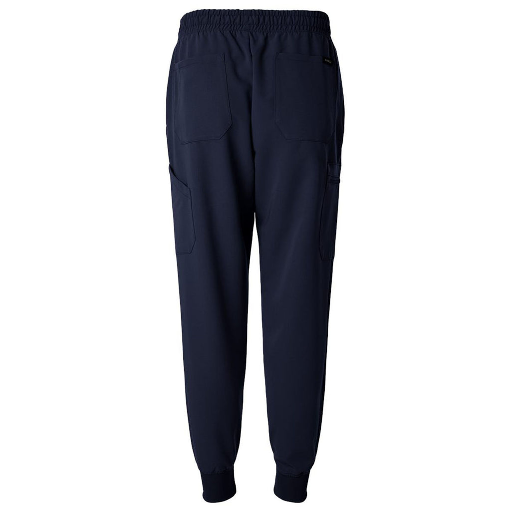 Jaanuu Men's Midnight Navy Osmo 8-Pocket Scrub Jogger