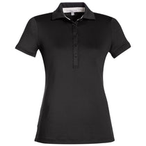 Fairway & Greene Women's Black Claire Tech Polo