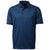 Cutter & Buck Men's Liberty Navy Pike Polo Double Dot Print