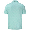 Cutter & Buck Men's Fresh Mint Pike Eco Flora Print Polo