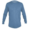 ANETIK Men's Bahama Heathered Low Pro Tech Long Sleeve T-Shirt