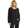 Mercer+Mettle Women's Deep Black Open Cardi