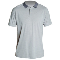 ANETIK Men's Alloy Heathered Transit Tech Polo