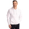 Clique Unisex White Stockholm Pullover Hoodie