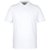 North End Men's White Express Tech Performance Polo