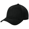 New Era Black A-Frame Snapback Cap