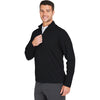 North End Men's Black Express Tech Performance Quarter-Zip