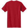Next Level Men's Red Apparel Ideal Jersey Tee