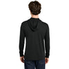 Next Level Men's Black Apparel CVC Long Sleeve Hoodie