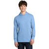 Next Level Men's Heather Columbia Blue Apparel CVC Long Sleeve Hoodie