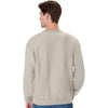 Hanes Unisex Sand Beefy Sweats Premium Heavyweight Crewneck Sweatshirt
