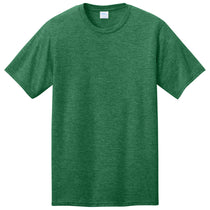 Port & Company Unisex Athletic Kelly Green Heather CVC Tee