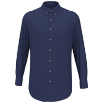 Perry Ellis Men's Classic Navy Heathered Woven Shirt