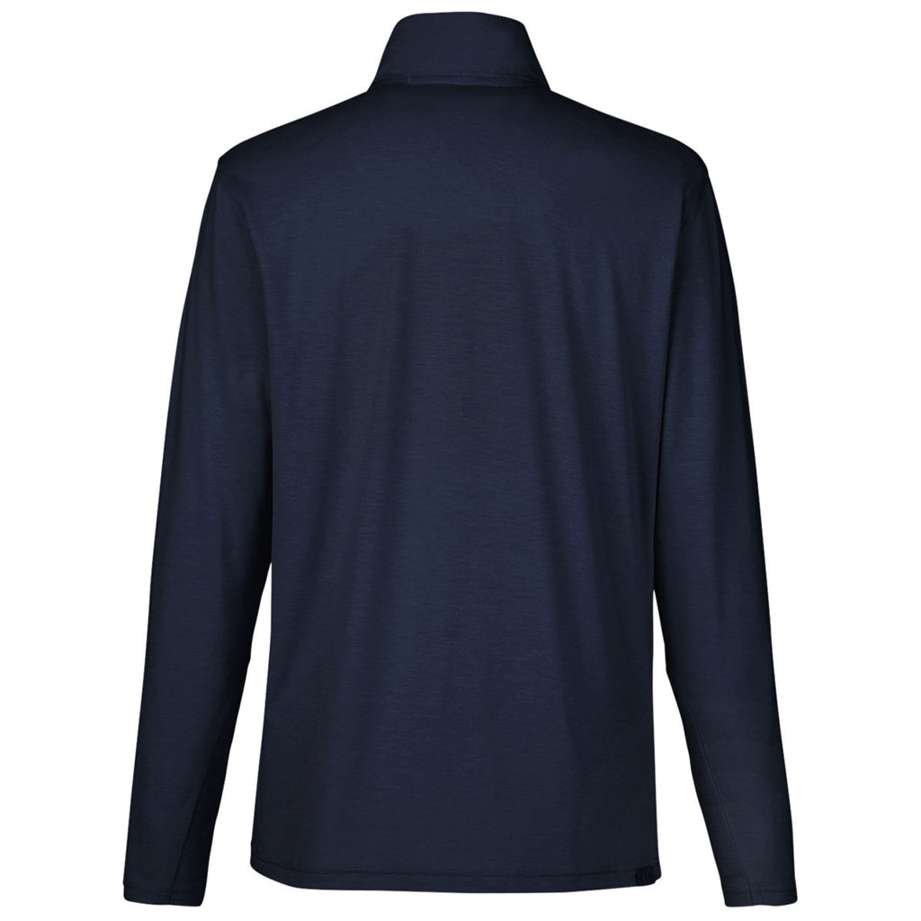 Puma Golf Men's Navy Blazer Bandon Quarter-Zip