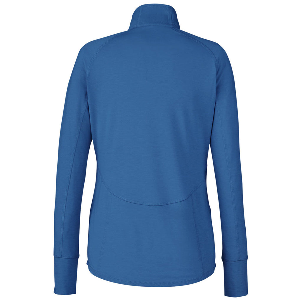 Puma Golf Women's Lake Blue Bandon Quarter-Zip