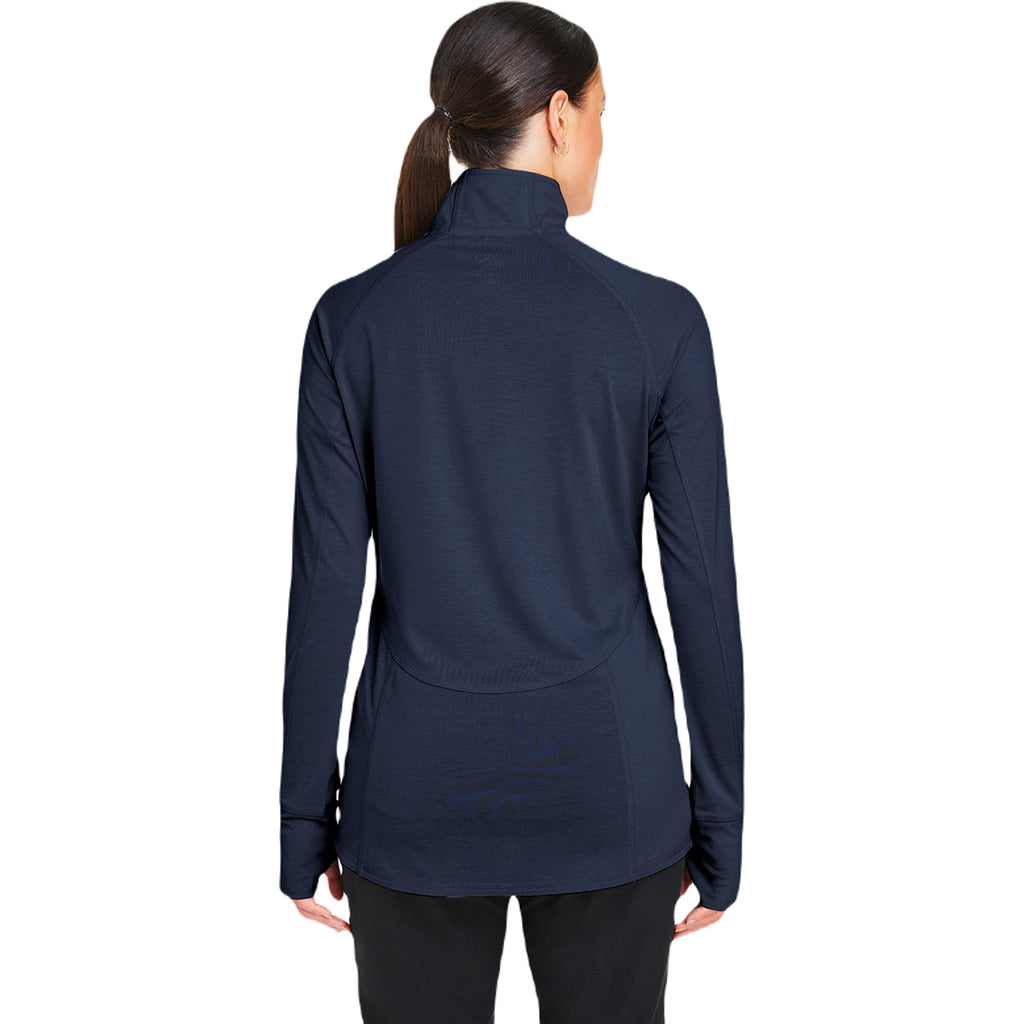 Puma Golf Women's Navy Blazer Bandon Quarter-Zip