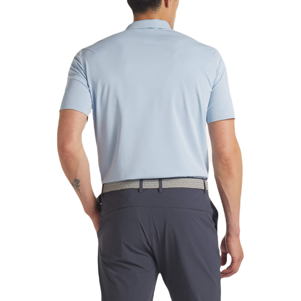 UNRL Men's Matte Sky Blue Legend Polo