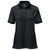 Stormtech Women's Black Ferrera Short Sleeve Polo