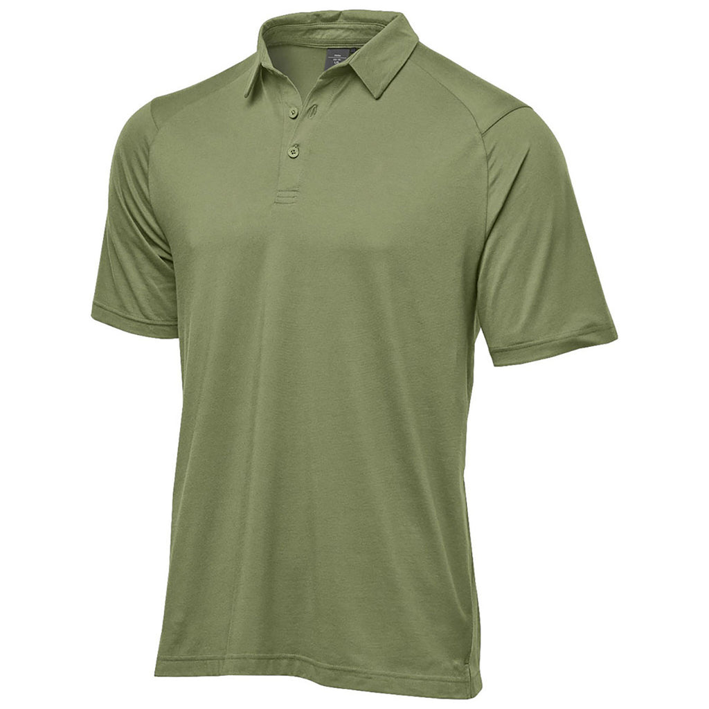 Stormtech Men's Sage Green Oasis Short Sleeve Polo