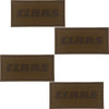 BCG Brown Leather Patch: 2.5
