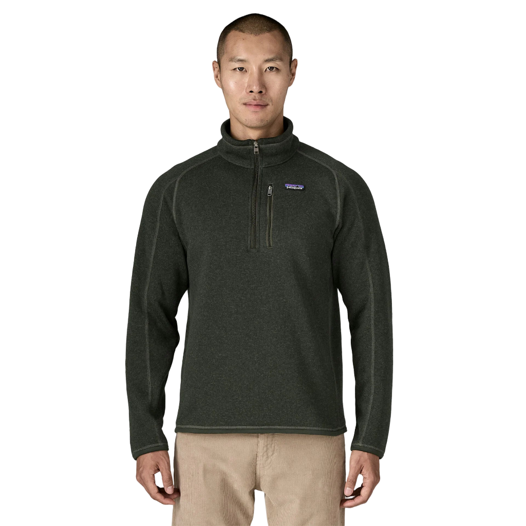 Patagonia Men's Old Growth Green Better Sweater Quarter Zip