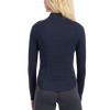UNRL Women's Midnight Navy Performa Fitted Half-Zip