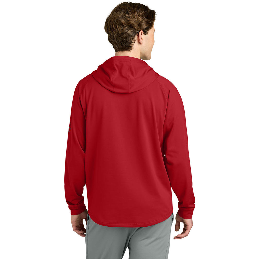 Richardson Men's Red Charge Performance Fleece Long Sleeve Hoodie
