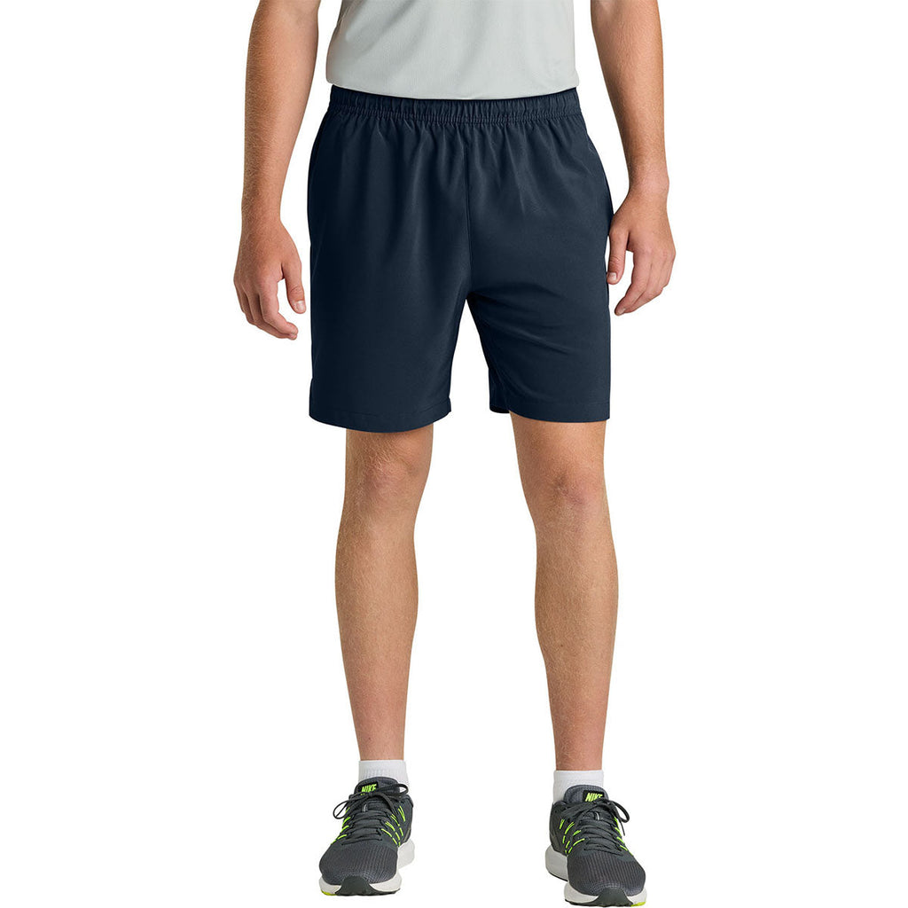 Richardson Men's Navy Barrage Stretch Woven Training Short