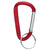 Bullet Red Small Carabiner Key Ring