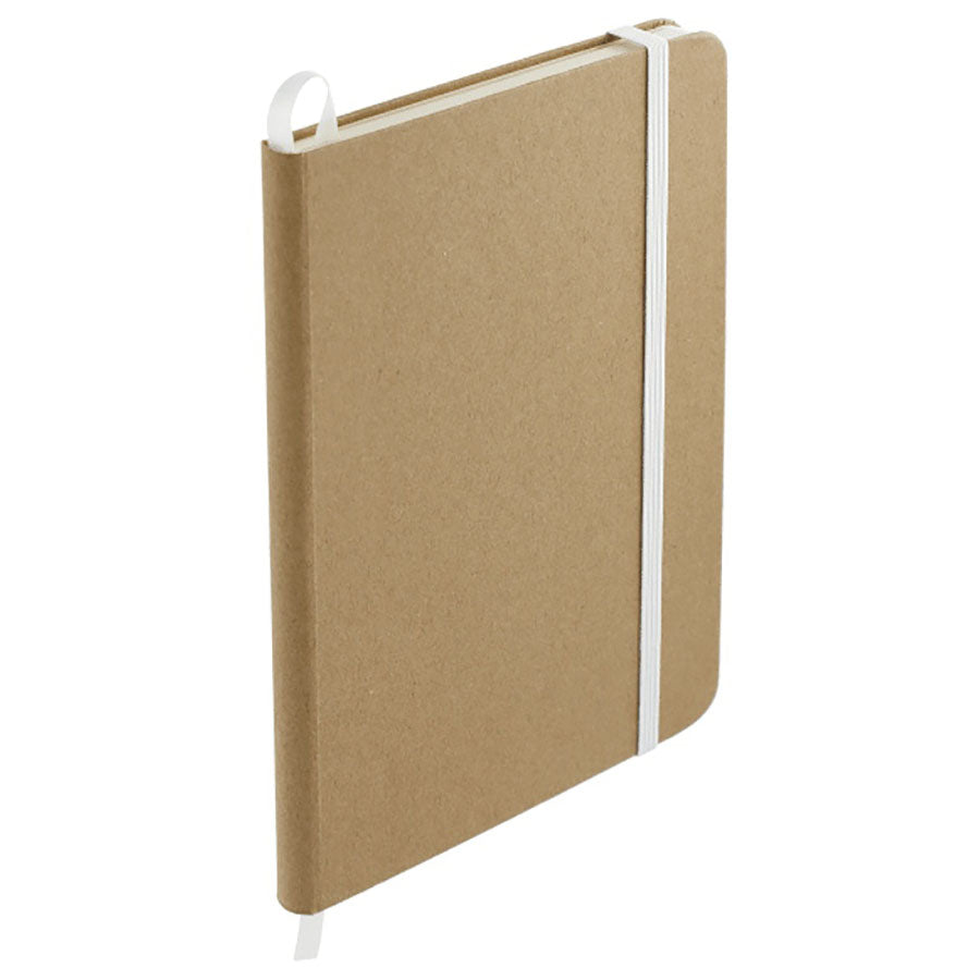 Bullet White 5'' x 7'' FSC Mix Bound Notebook