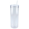 Bullet Clear Chroma Recycled Acrylic Skinny Tumbler 16oz