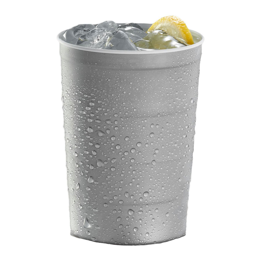 Steel Chill-Cups Grey Recyclable 16 oz.