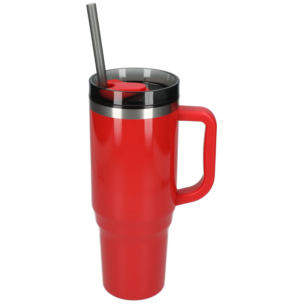 Bullet Red Thor 40 oz Eco-Friendly Straw Tumbler