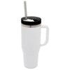 Bullet White Thor 40 oz Eco-Friendly Straw Tumbler