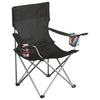 Bullet Black Fanatic Event Folding Chair (300lb Capacity)